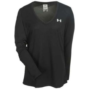 Under Armour Tech long sleeve v-neck, M